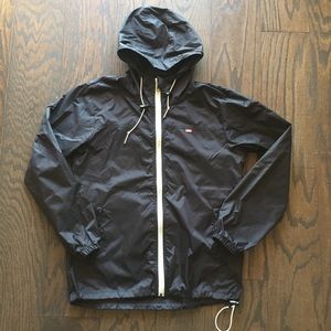 OBEY Windbreaker Men’s Size Medium Black